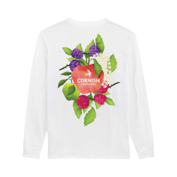 Cornish Orchards Fruity long sleeved T-Shirt